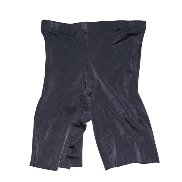 Womens Assets By Spanx Black Mid Thigh Shaping Shorts, Small, NWT!!! - Picture 2 of 3